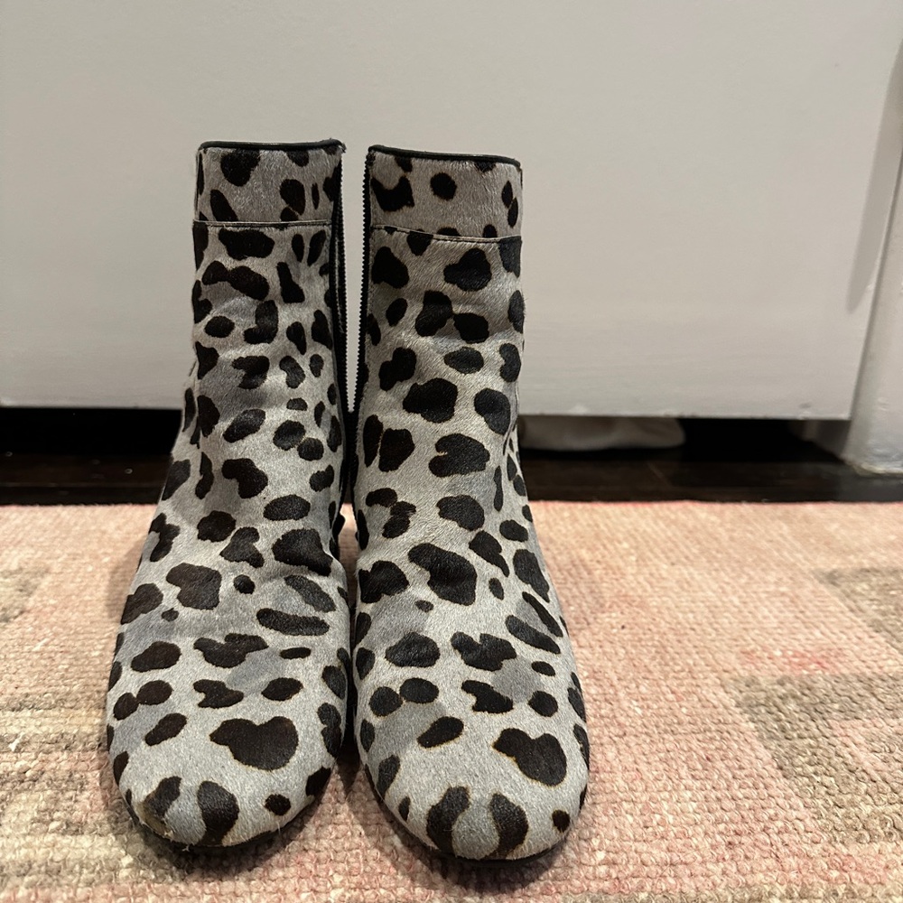 Cole Haan Leopard Print Boots